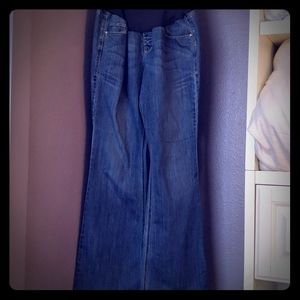 Boot cut maternity jeans